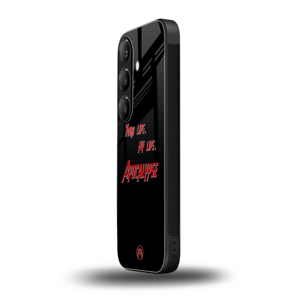 apocalypse back phone cover | glass case for samsung galaxy s23