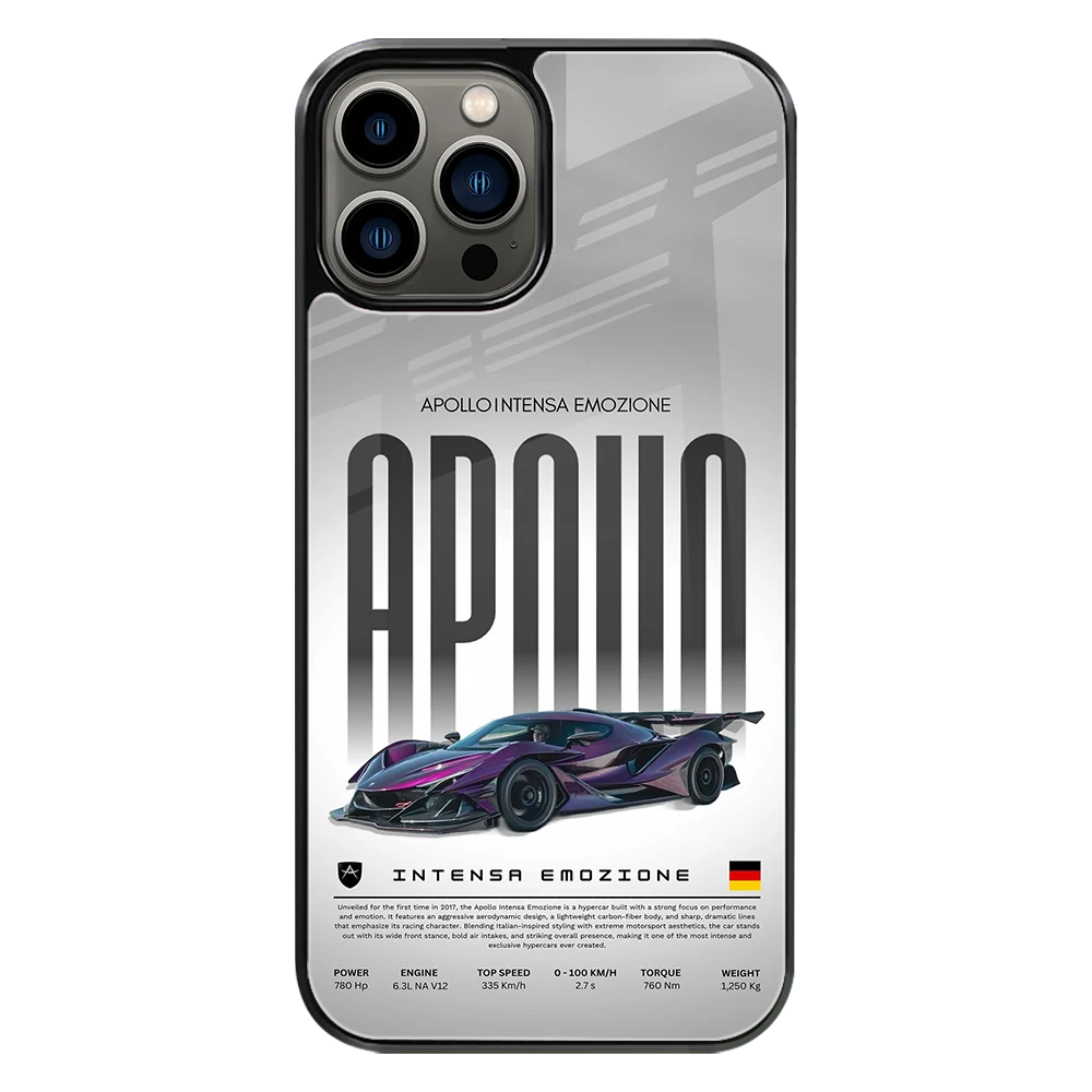 Premium Glass Back Mobile Phone Cover for iPhone, Samsung, OnePlus, Google Pixel, Redmi, Oppo, Vivo & Realme