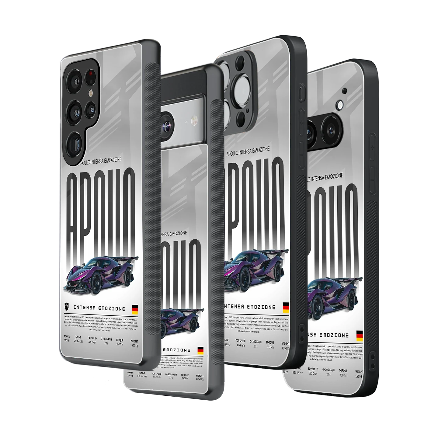 Stylish Glass Back Case for All Smartphones iPhone, Samsung, OnePlus, Pixel, Redmi, Oppo, Vivo, Motorola