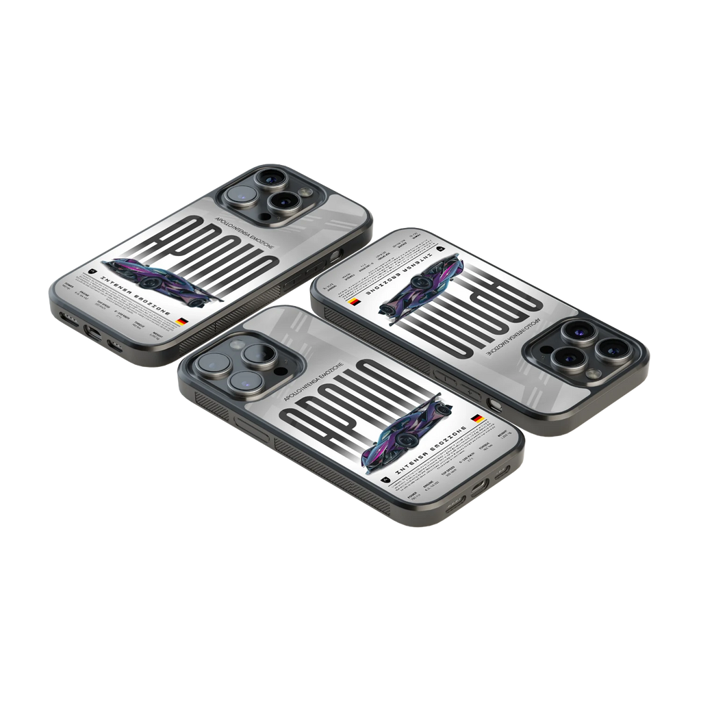 Luxury Glass Back Mobile Cover for iPhone, Samsung Galaxy, OnePlus, Pixel, Redmi & More