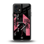 apollo project aesthetic pink and black back phone cover | glass case for nothing phone 1
