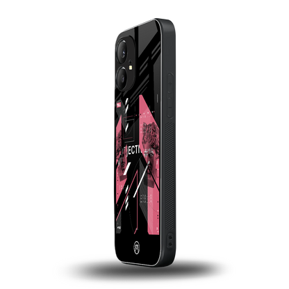 apollo project aesthetic pink and black back phone cover | glass case for nothing phone 1