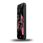 apollo project aesthetic pink and black back phone cover | glass case for nothing phone 2