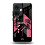 apollo project aesthetic pink and black back phone cover | glass case for oneplus nord ce 3