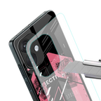 apollo project aesthetic pink and black back phone cover | glass case for oneplus nord ce 3