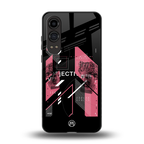 apollo project aesthetic pink and black back phone cover | glass case for oneplus nord ce 4 lite