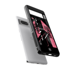 apollo project aesthetic pink and black back phone cover | glass case for google pixel 7 pro