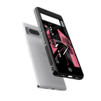 apollo project aesthetic pink and black back phone cover | glass case for Google Pixel 7