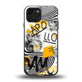 apollo project back phone cover | glass case for iphone 13 mini