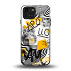 apollo project back phone cover | glass case for iphone 13 mini