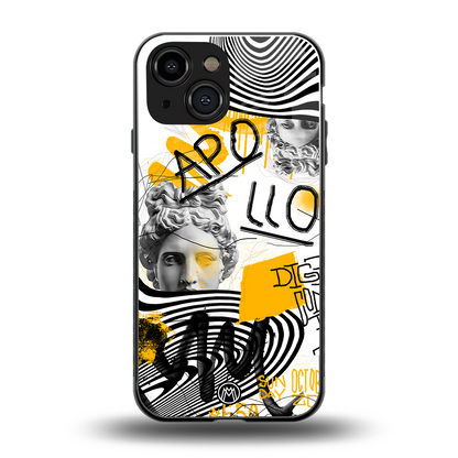 apollo project back phone cover | glass case for iphone 13 mini