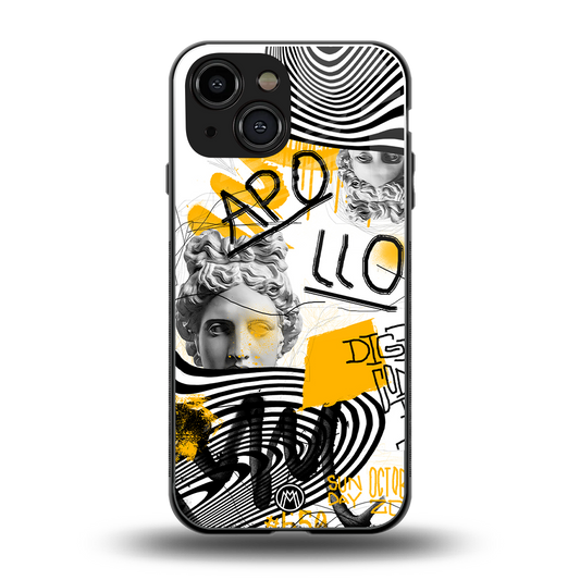 apollo project back phone cover | glass case for iphone 13 mini