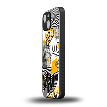 apollo project back phone cover | glass case for iphone 13 mini