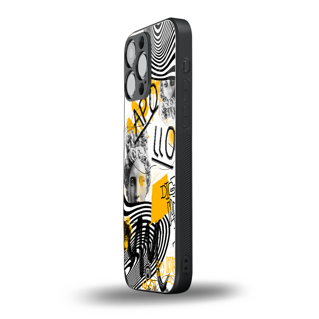 apollo project back phone cover | glass case for iphone 13 pro max