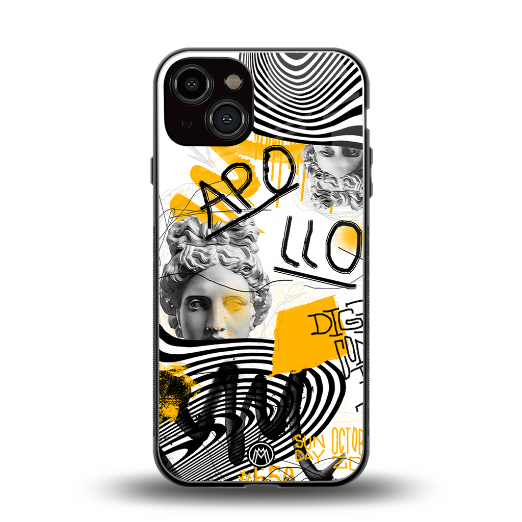 apollo project back phone cover | glass case for iphone 13