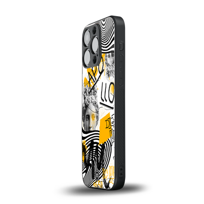 apollo project back phone cover | glass case for iphone 14 pro