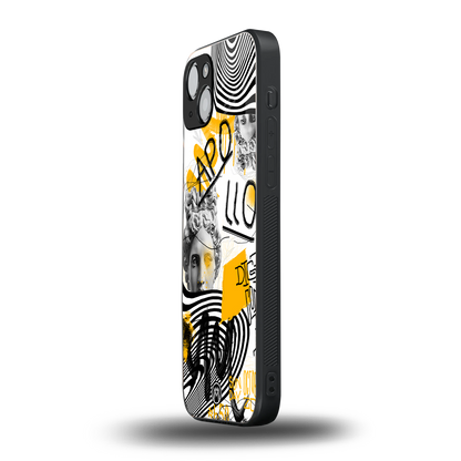 apollo project back phone cover | glass case for iphone 15