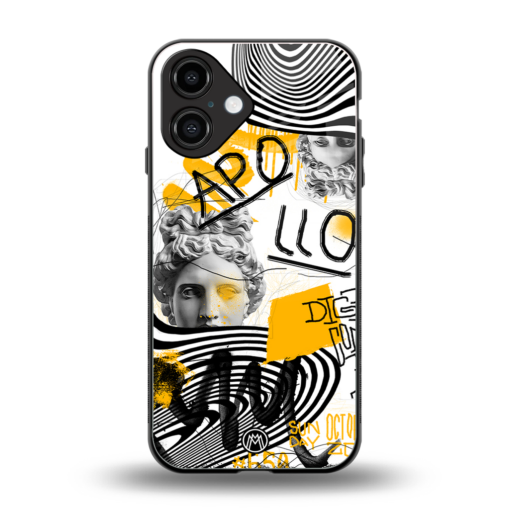 apollo project back phone cover | glass case for iphone 16