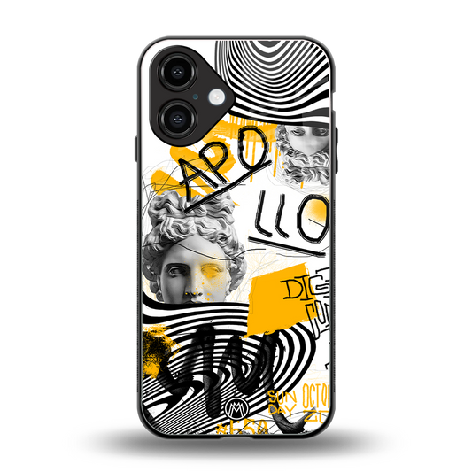 apollo project back phone cover | glass case for iphone 16