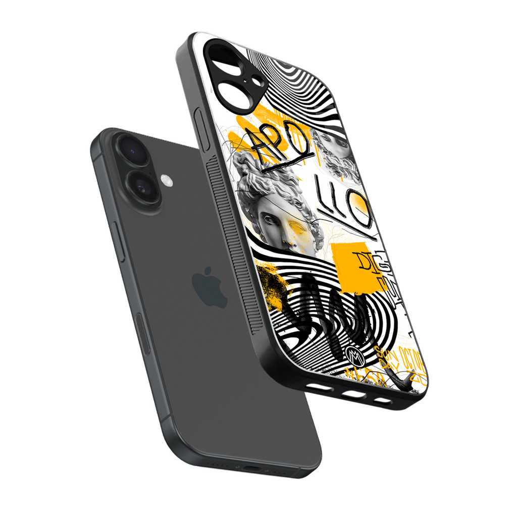 apollo project back phone cover | glass case for iphone 16