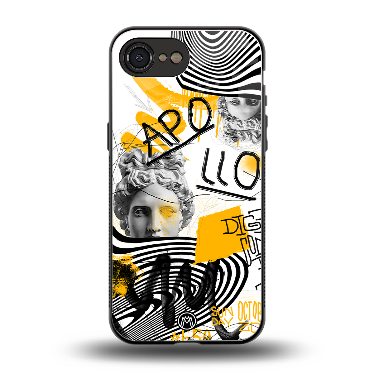 apollo project back phone cover | glass case for iphone 16e