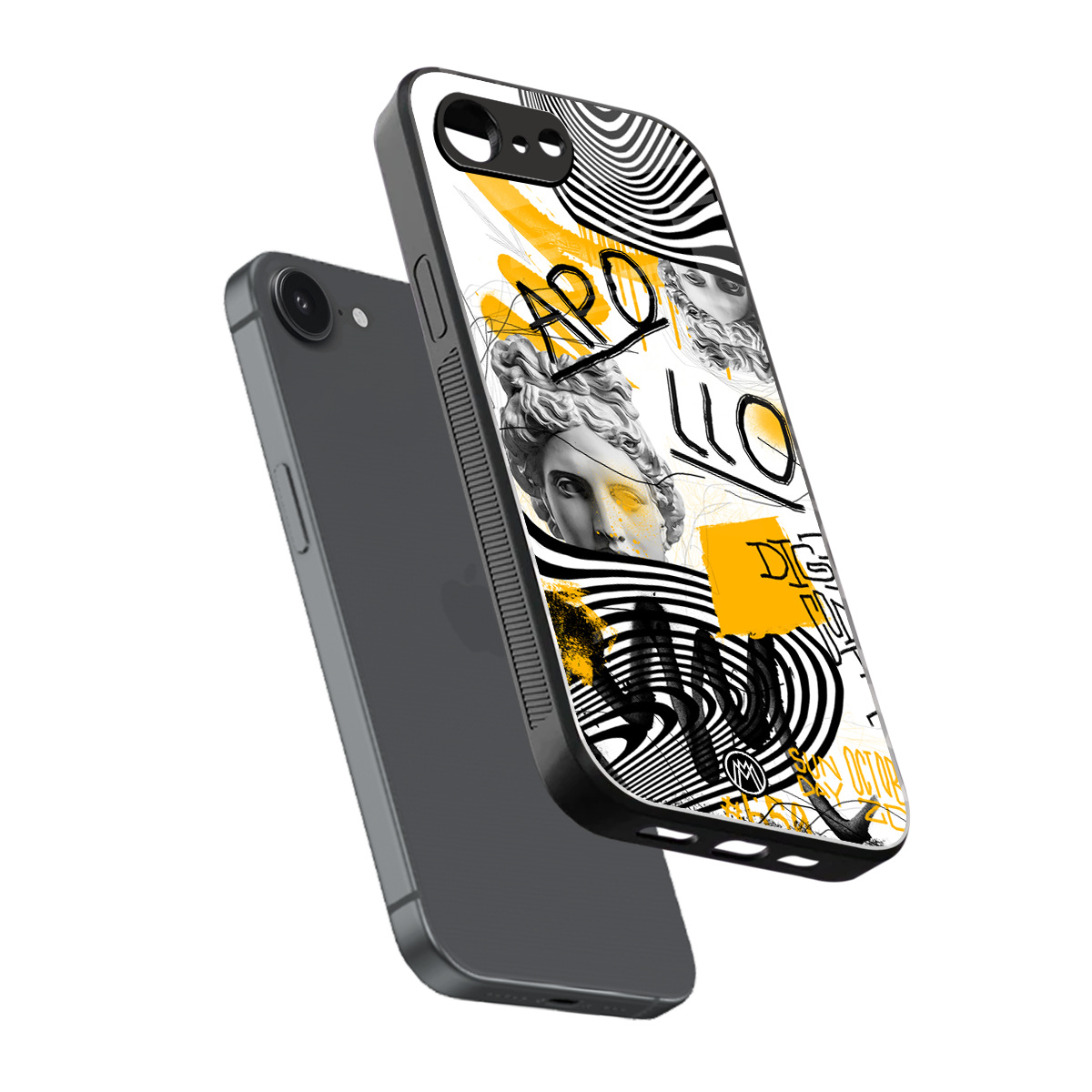 apollo project back phone cover | glass case for iphone 16e