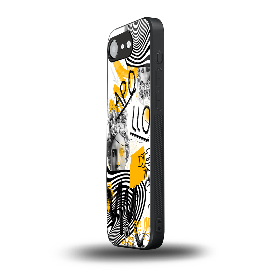 apollo project back phone cover | glass case for iphone 16e