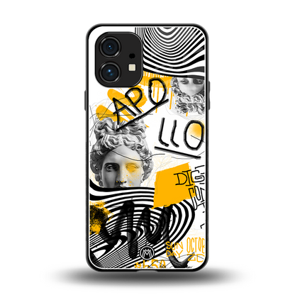 apollo project back phone cover | glass case for nothing phone 1