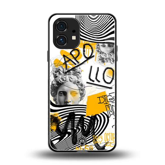 apollo project back phone cover | glass case for nothing phone 1