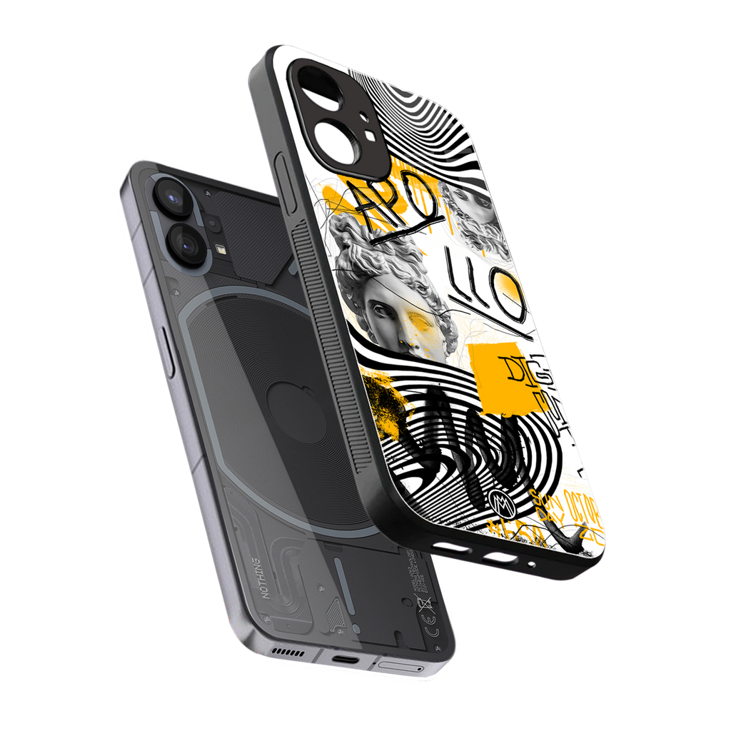 apollo project back phone cover | glass case for nothing phone 1