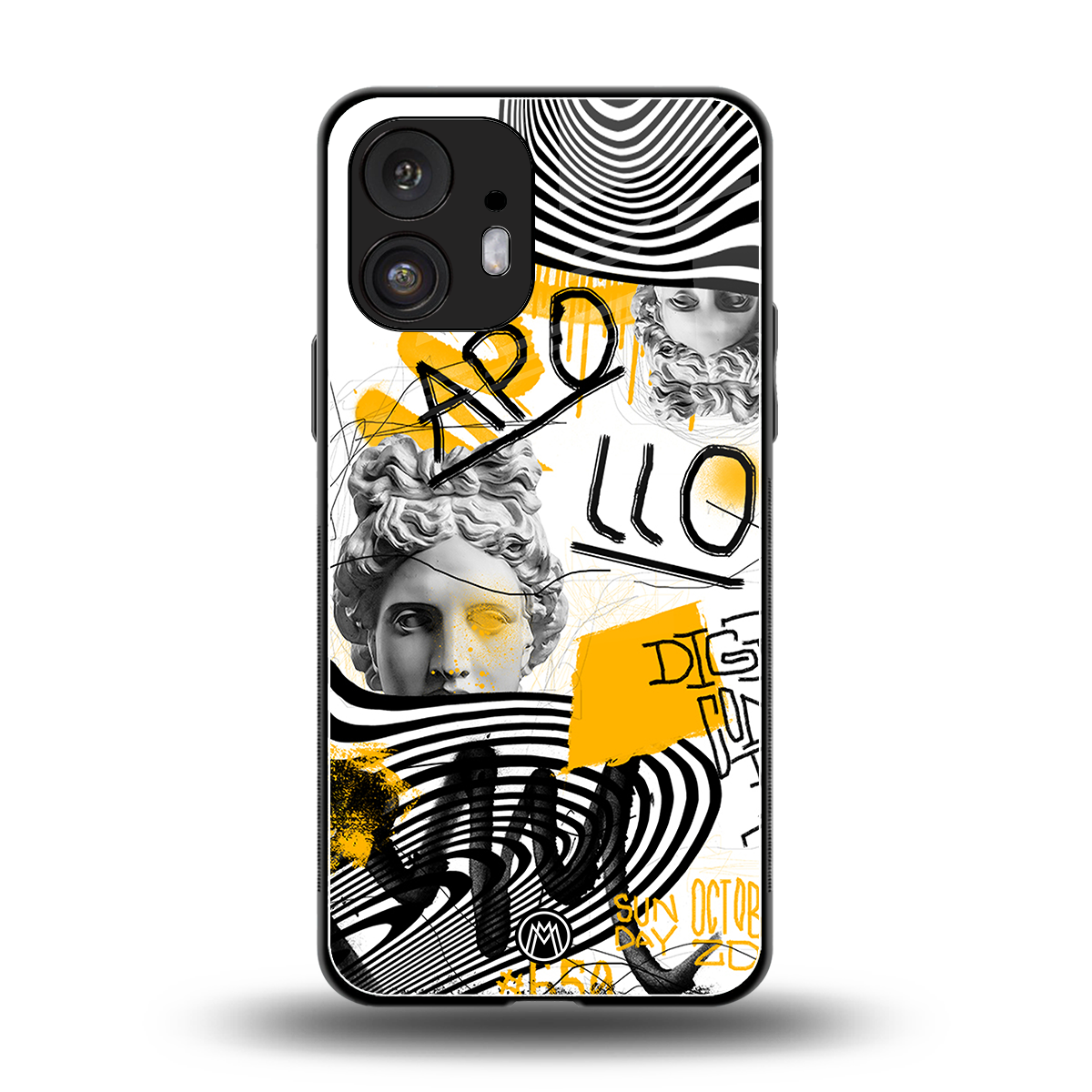 apollo project back phone cover | glass case for nothing phone 2
