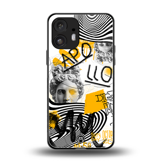 apollo project back phone cover | glass case for nothing phone 2