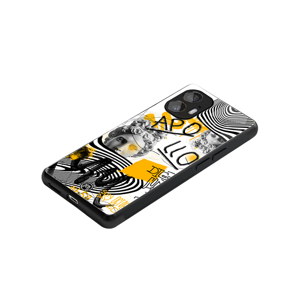 apollo project back phone cover | glass case for nothing phone 2