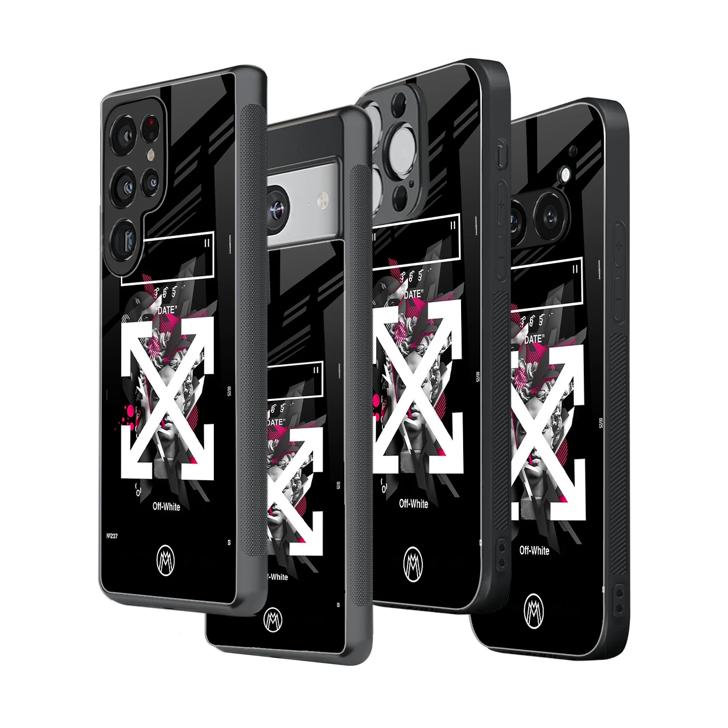 Stylish Glass Back Case for All Smartphones iPhone, Samsung, OnePlus, Pixel, Redmi, Oppo, Vivo, Motorola