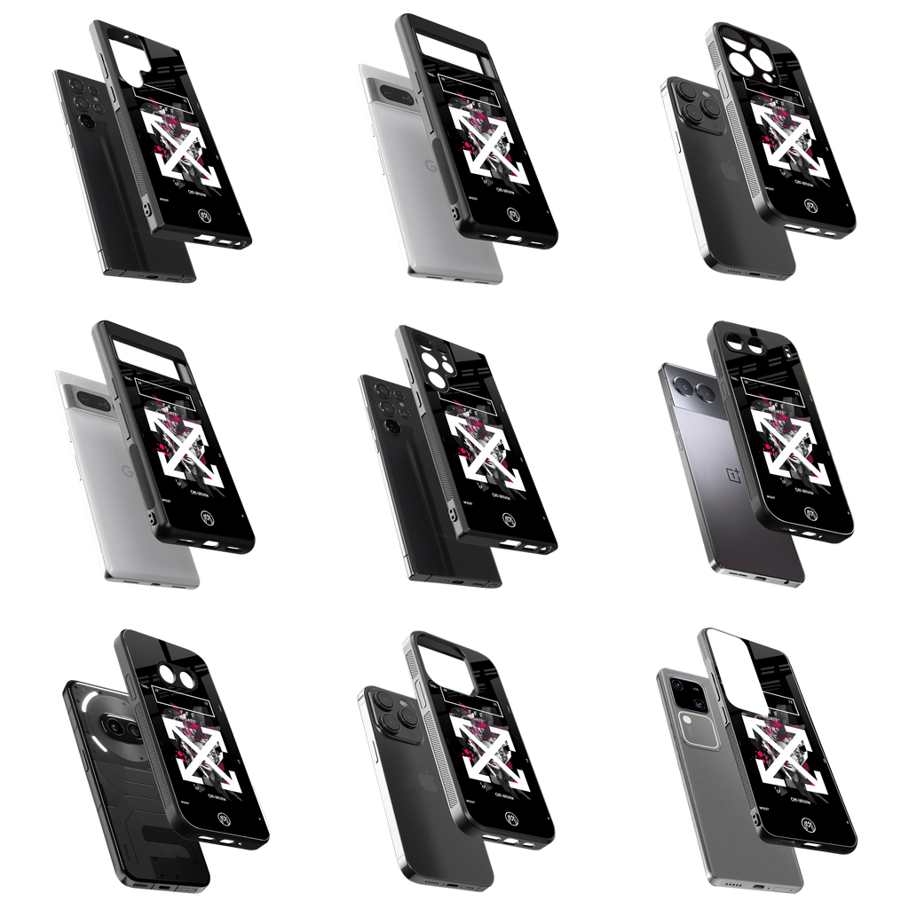 Durable Glass Back Mobile Case for iPhone, Samsung, OnePlus, Google Pixel, Redmi, Vivo, Oppo