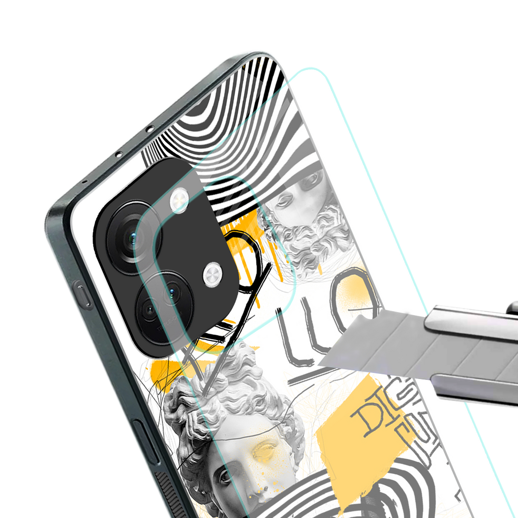 apollo project back phone cover | glass case for oneplus nord 3