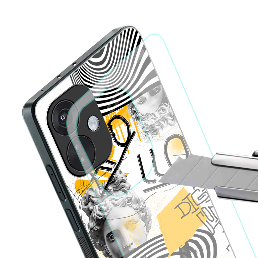 apollo project back phone cover | glass case for oneplus nord ce 3