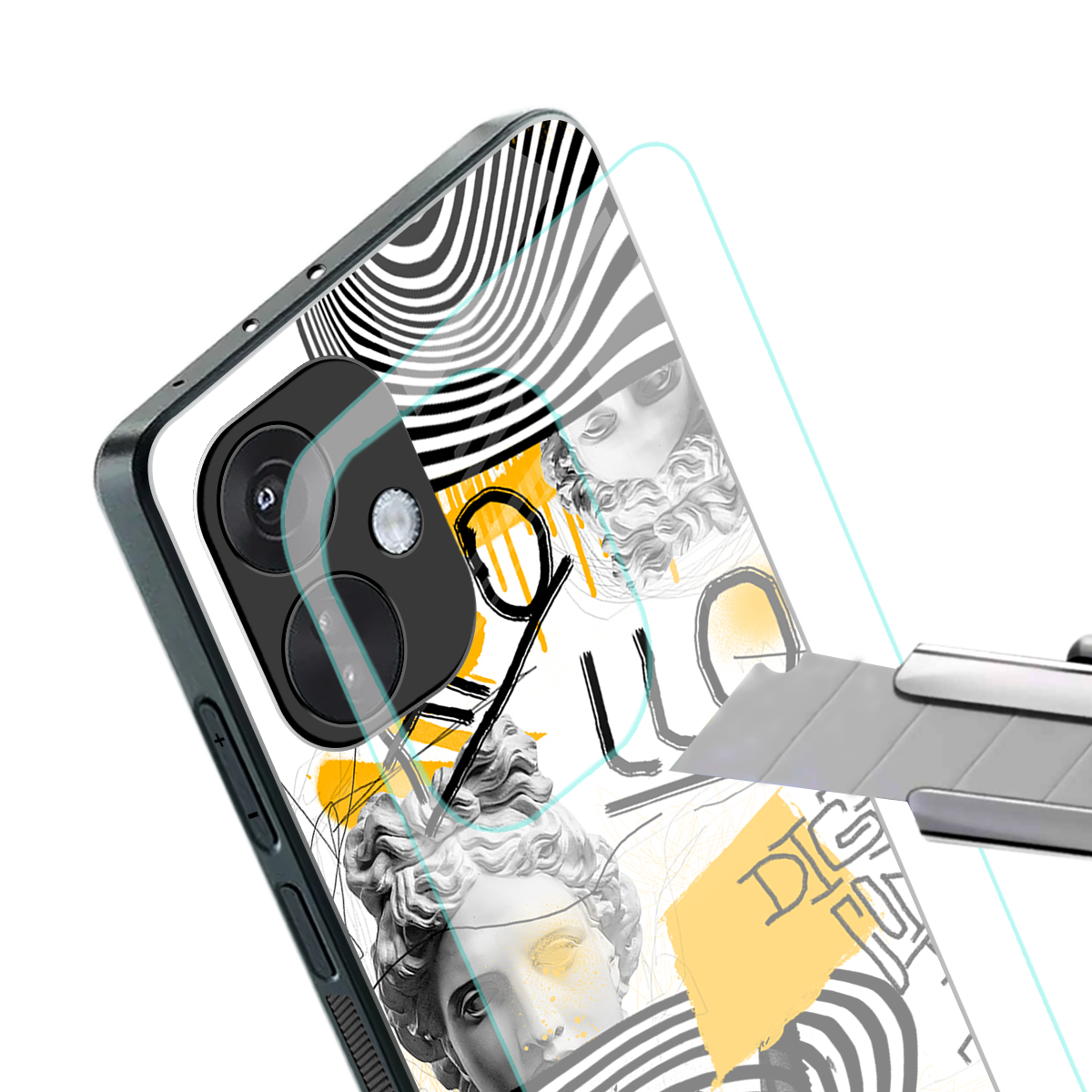 apollo project back phone cover | glass case for oneplus nord ce 3