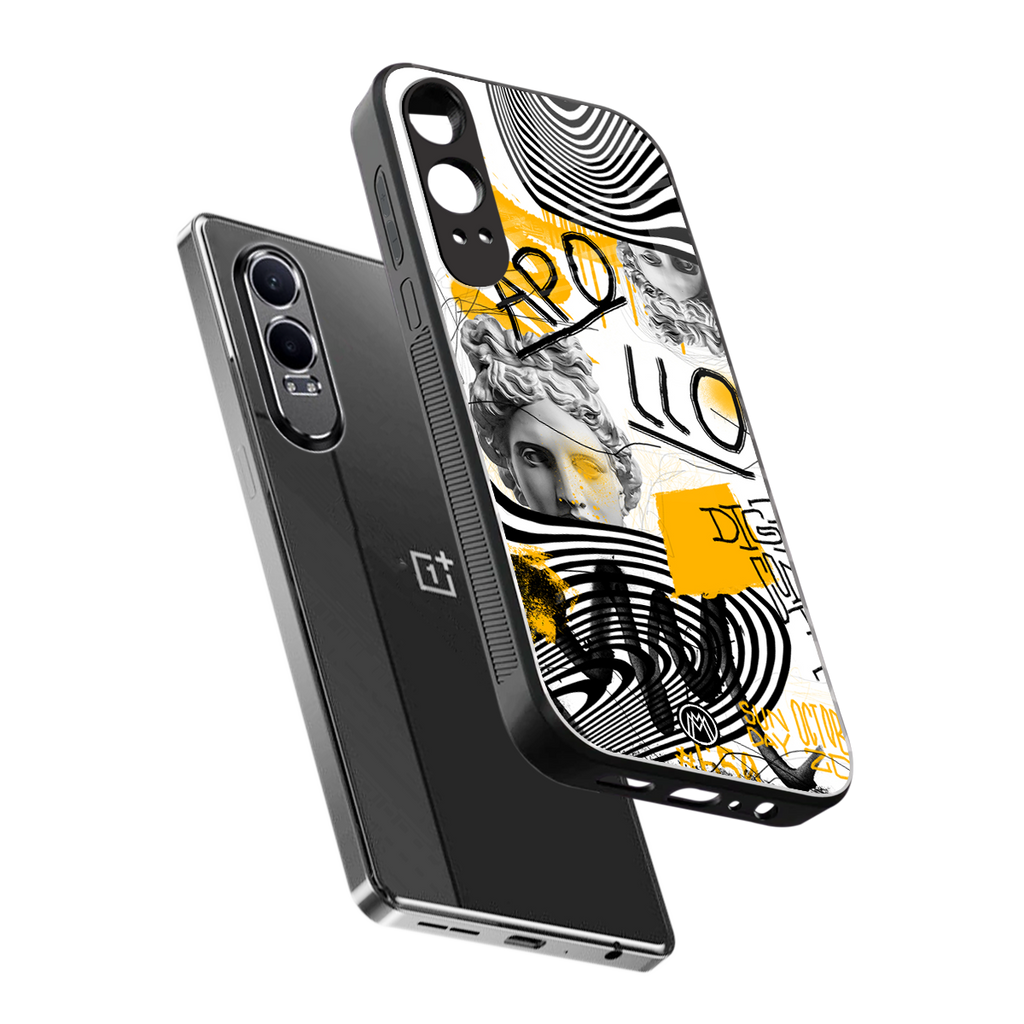 apollo project back phone cover | glass case for oneplus nord ce 4 lite