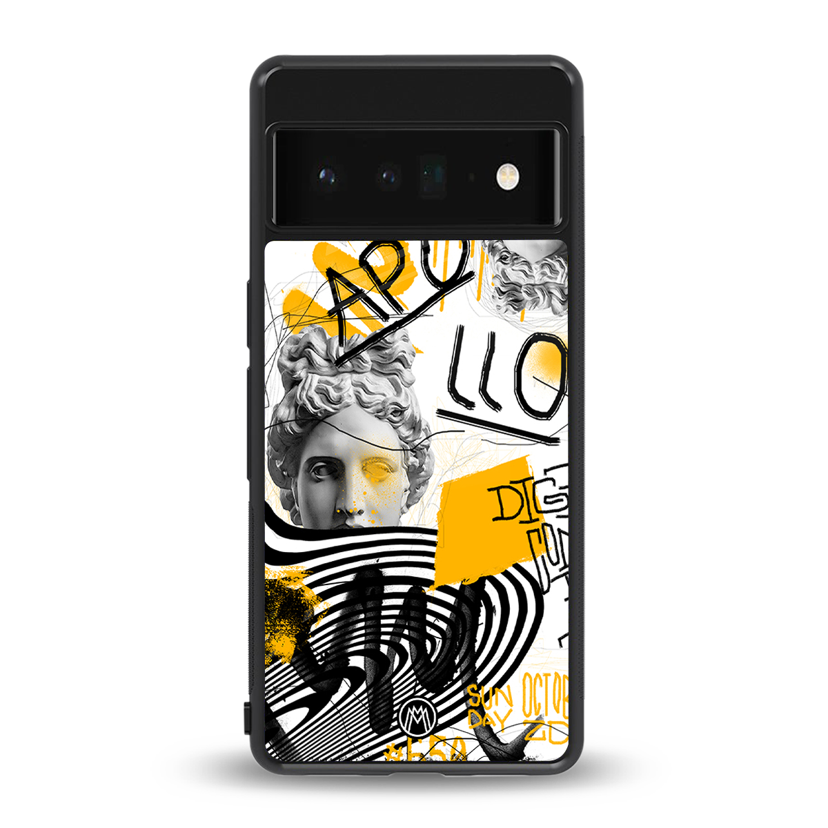 apollo project back phone cover | glass case for google pixel 6 pro