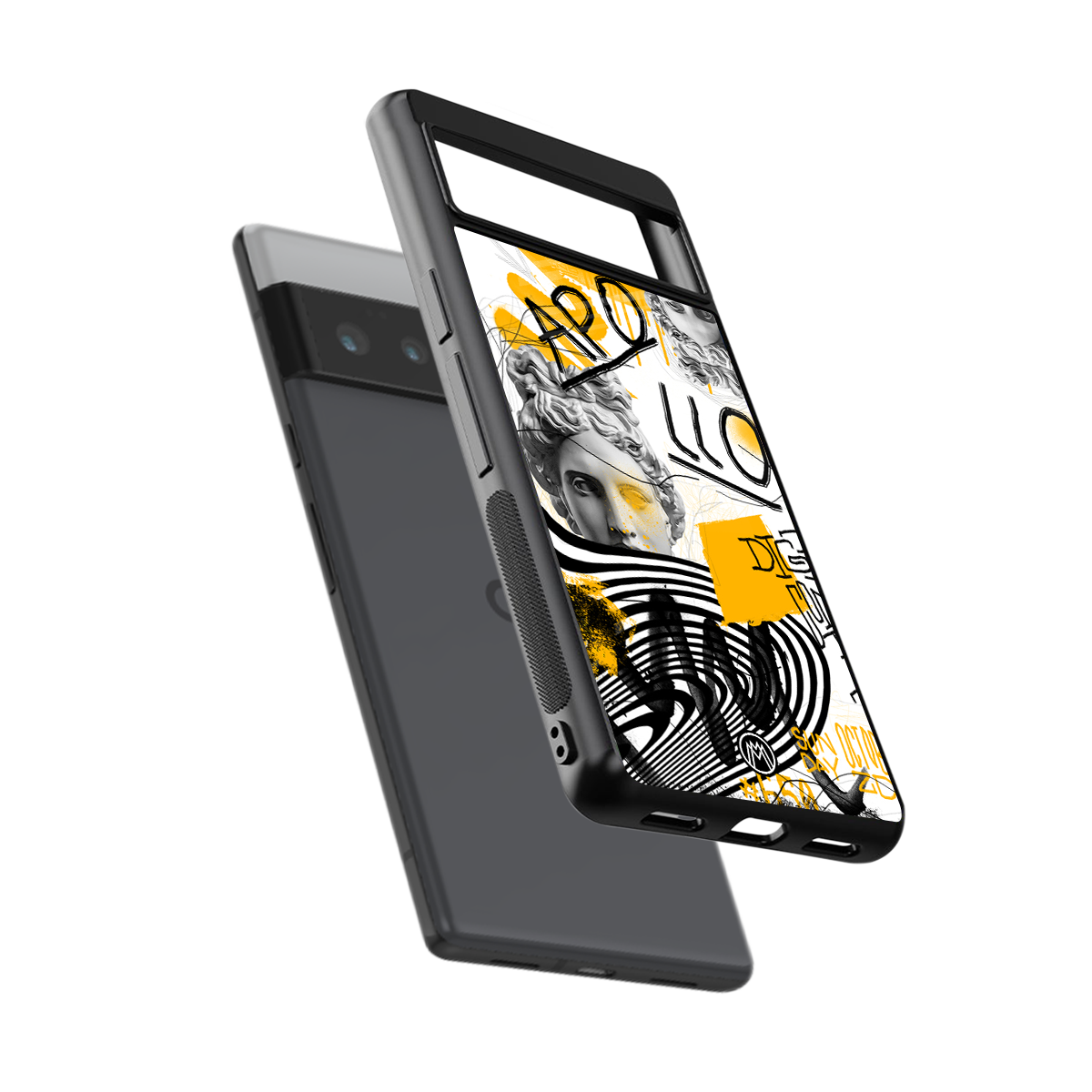 apollo project back phone cover | glass case for google pixel 6 pro