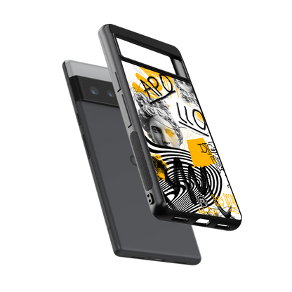 apollo project back phone cover | glass case for google pixel 6 pro
