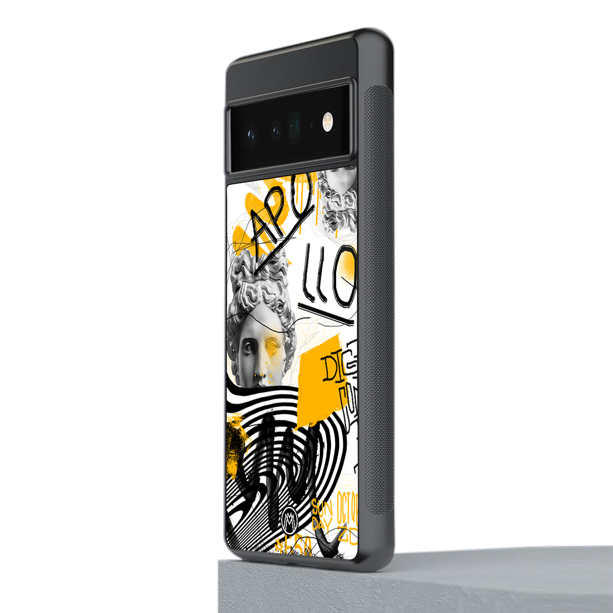 apollo project back phone cover | glass case for google pixel 6 pro
