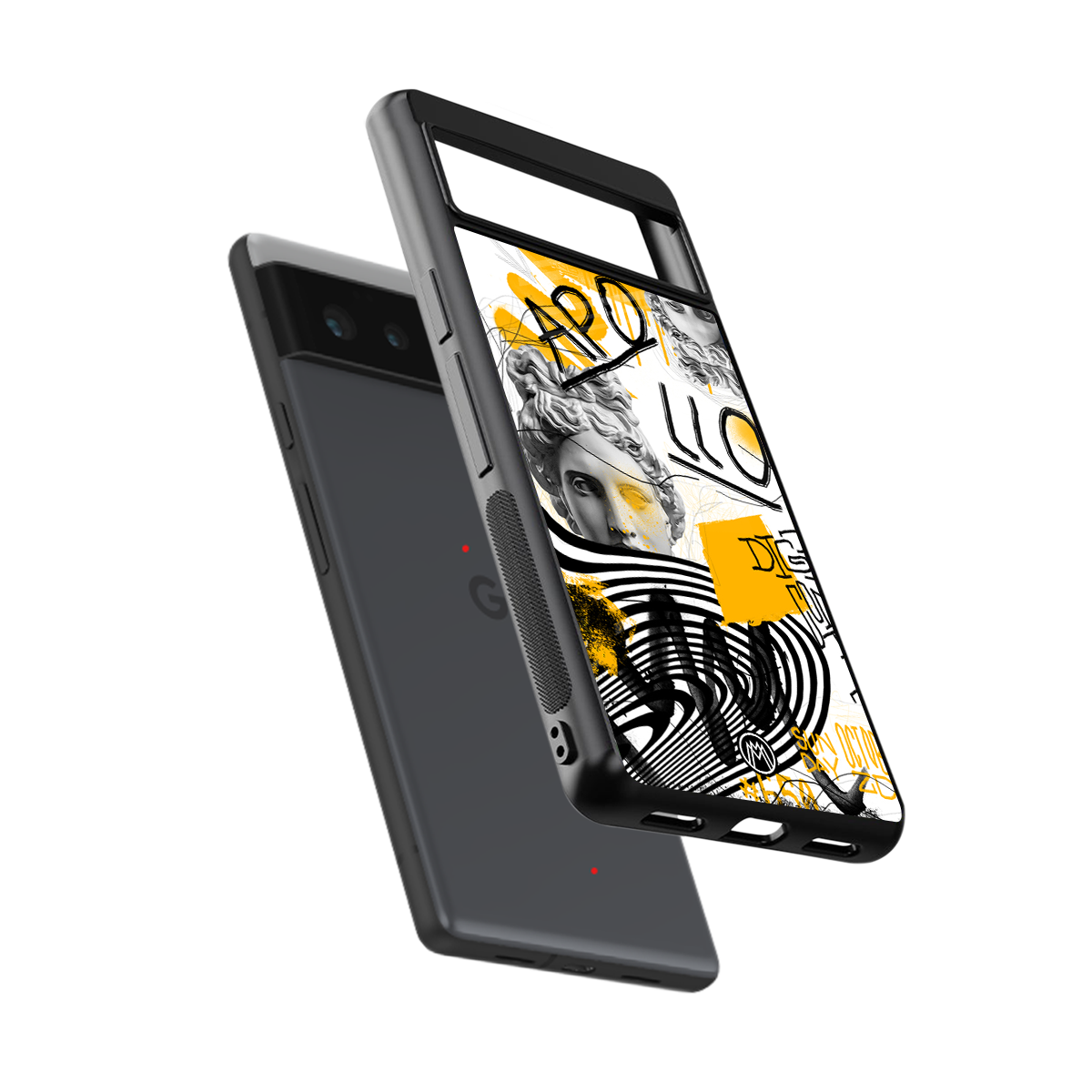 apollo project back phone cover | glass case for google pixel 6