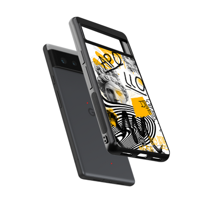 apollo project back phone cover | glass case for google pixel 6