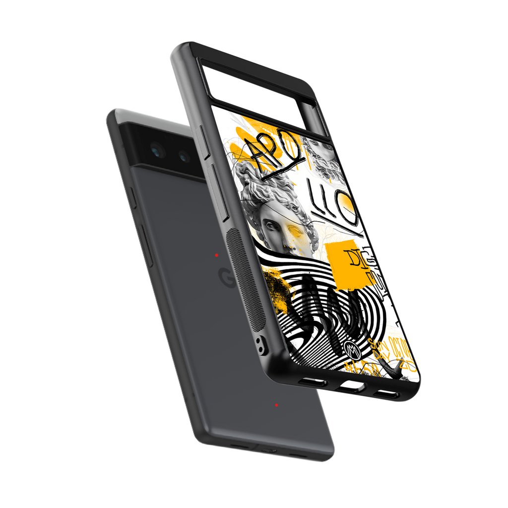 apollo project back phone cover | glass case for Google Pixel 6A