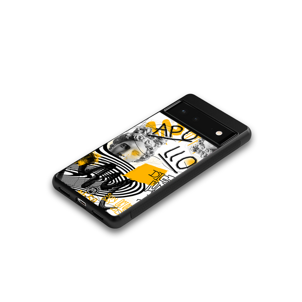 apollo project back phone cover | glass case for google pixel 6