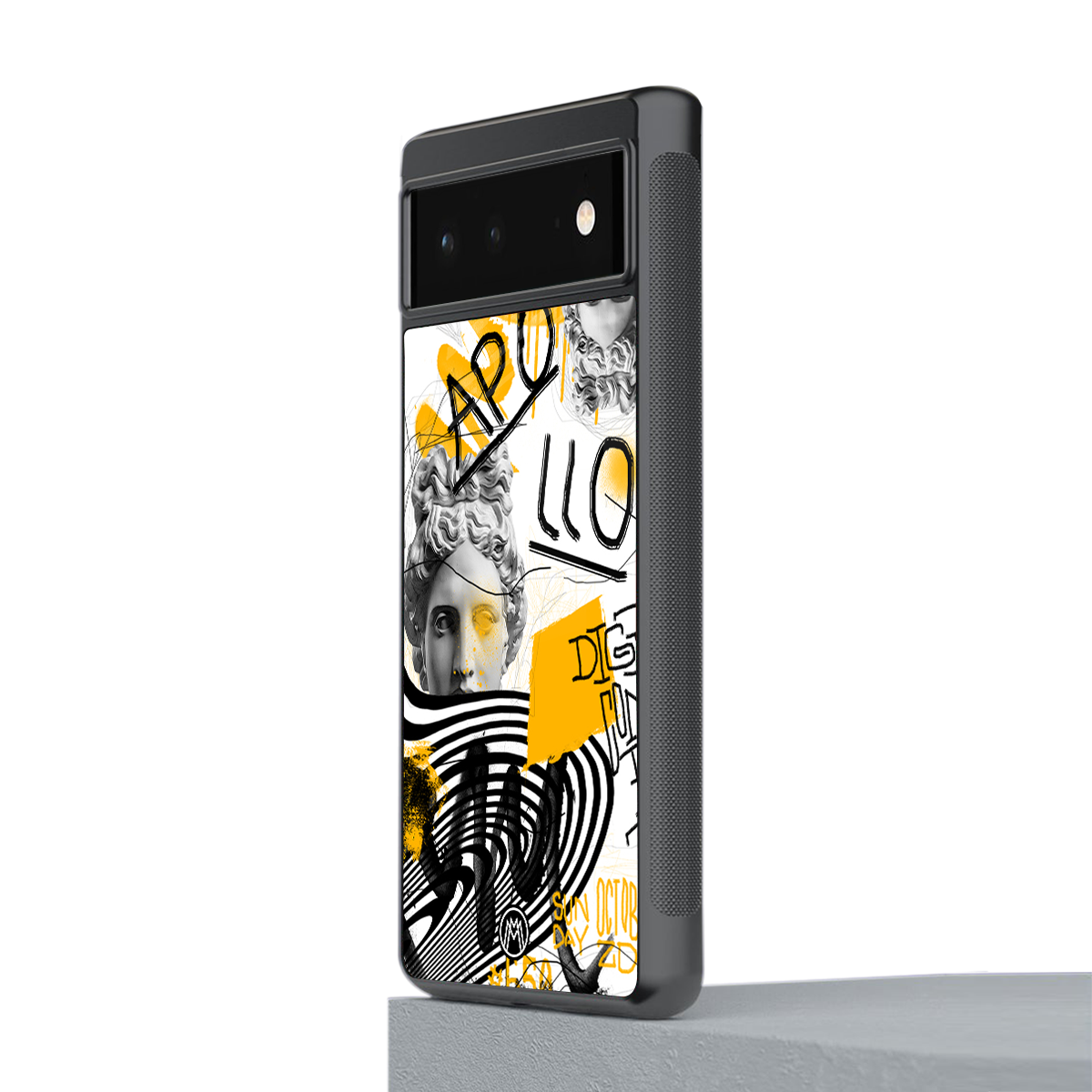 apollo project back phone cover | glass case for google pixel 6
