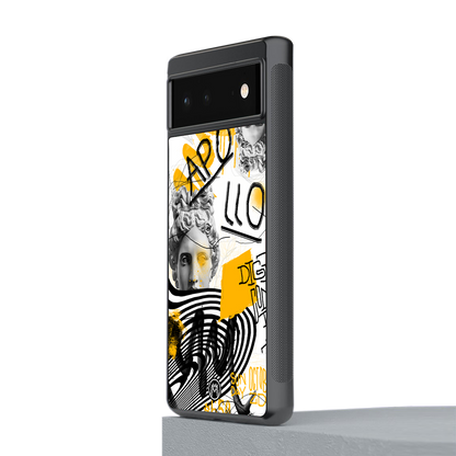 apollo project back phone cover | glass case for Google Pixel 6A