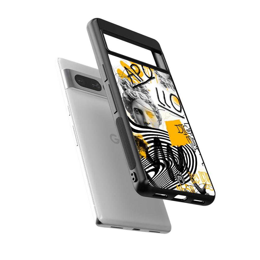 apollo project back phone cover | glass case for google pixel 7 pro